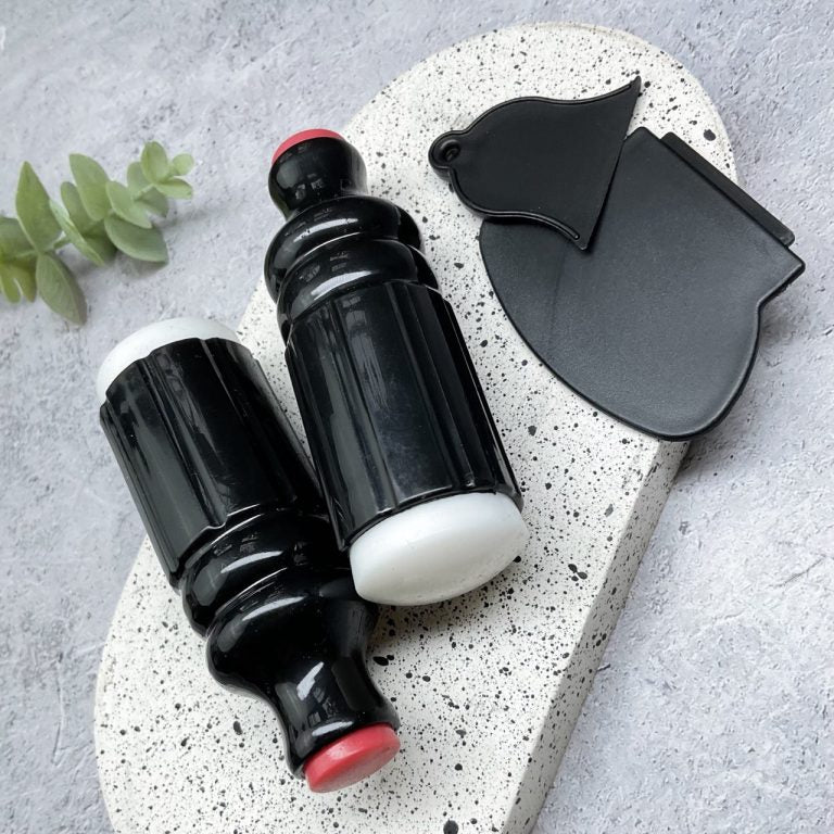 Schwarz Stempel zum Stempeln