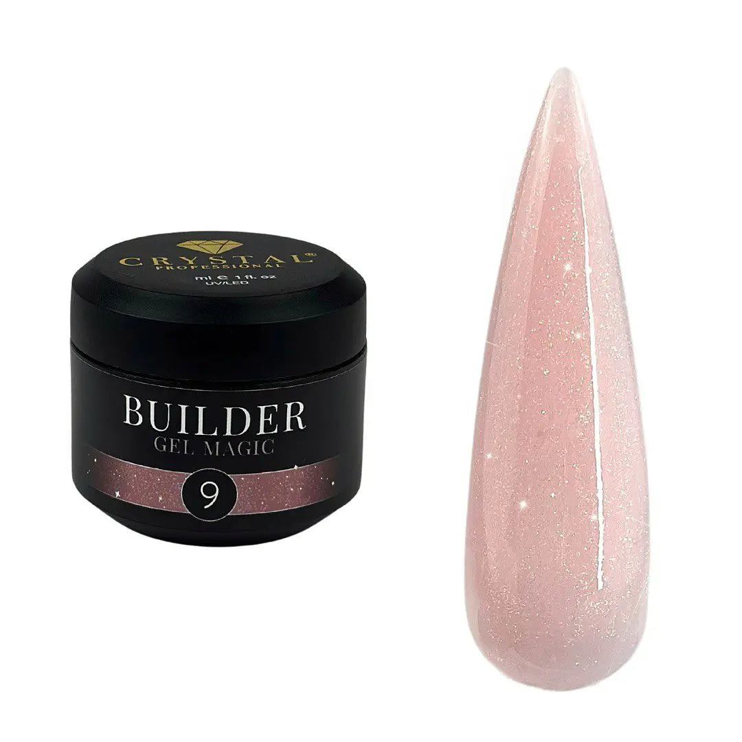 Builder Gel Magic 30ml. Crystal Professional №9, HEMA & TPO Free