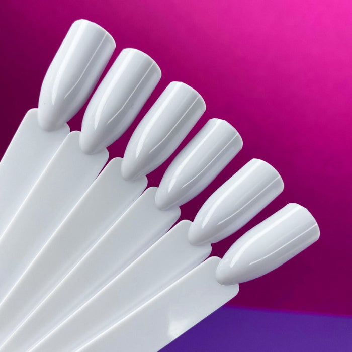 Nailart Tips mit Ring Stick  , White 50 Stück